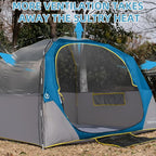 LOYEAHCAMP Tents 4 Person Camping Tent, Easy Setup Waterproof Family Tents for Camping, Portable Dome Tent for Outdoor Camping with Rainfly, Carry Bag