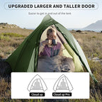 Naturehike Cloud Up Tent, Lightweight Backpacking Tents, Waterproof Ultralight Tent for Camping Hiking Backpacking