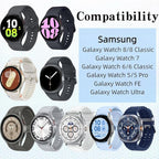[2-Pack] Charger Cable for Samsung Galaxy Watch 8/8 Classic/Ultra/7/6/6 Classic/5/5 Pro/FE, Magnetic Fast Charging Dock