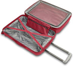 American Tourister Stratum 2.0 Expandable Hardside Luggage with Spinner Wheels, Radient Raspberry, Carry-on