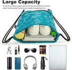 HOLYLUCK Drawstring Backpack Bag Sport Gym Sackpack