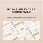 Roame Portable Soap Sheets for Traveling, Ultra-Thin Soap for Hand Hygiene, Dissolvable, Water-Activated & Compact, Cruelty-Free, Use in Travel Kits, Camping Essentials & On-the-Go Use, 50 Pack