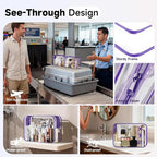 9 Set Packing Cubes for Travel, Gifts for Women Mom,Anti-Tearing Suitcase Organizer,OlarHike Vacation Essentials & Accessories for Cruise Ship