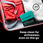 Nonaste Travel Laundry Detergent Pure Clean, (3 Fl Oz, Pack of 3) – Unscented Travel Size, Portable and Lightweight Powerful Enzyme Cleaning Detergent | EWG VERIFIED Laundry Essentials