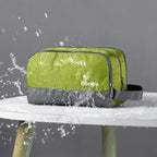 Gonex Travel Toiletry Bag Nylon, Shaving Bag Toiletry Organizer Green