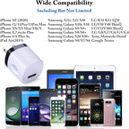 Wall Plug USB 10 Pack, iPhone Charging Block,1A 5V One USB Power Adapter Charge Plug Cube Block Box for iPhone 15 14 13 12 11 Xs XR X 8, Galaxy S21 S20 S10e S9 S8 A71 Note20, LG G8 G6, Google Pixel