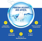 Carbona Laundry Detergent Sheets | Eco-Friendly Washing Detergent | Up to 50 Loads (25 Sheets) | Stain Remover | Fresh Scent