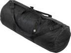 175L Extreme Duffel Bag, Heavy-Duty Gear Bag, 1050D Tuff Cloth, Diamond Ripstop, Reinforced Stitching - Black (18” x 42")