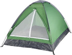 2 Person Outdoors Camping Tent with Rain Fly and Carrying Bag - Lightweight Outdoor Pop Up Tents for Camping Essentials, Music Festivals, Backpacking, Hiking, or Beach Shelter by Wakeman Outdoors