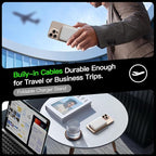 Ouotoo New for Magsafe Portable Charger,5000mAh Power Bank with Type-C 20W PD Fast Charging Travel, Lightweight and Slim, LED Display for Magsafe Battery Pack for iPhone 17/16/15/14/13/12 All Series