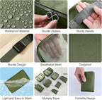 Packing Cubes for Travel - 8 Set Luggage Organizer Bags for Family, Mesh Breathable Packing Cubes for Suitcases Durable Travel Essentials Bags Set