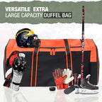Jetstream Heavy Duty Multi Pocket Durable Sports Gym Equipment Travel Duffel Bag