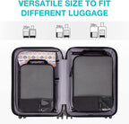 BAGSMART 6 Set /4 Set/2 Set Compression Packing Cubes for Travel, Lightweight Luggage Organizer Bags, Durable Space Saver Bags Travel Essentials
