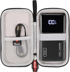 Mchoi Hard Case Suitable for INIU Portable Charger 22.5W PD3.0 QC4.0 Fast Charging, Waterproof Shockproof Portable Phone Charger Protective Case, Case Only, Black