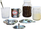 AMT 9.5 oz Coffee Maker, Phin Filter, Screw Down Coffee Dripper for Vietnamese Style Coffee at Home or Office