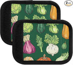 Vegetables Green Luggage Handle Wrap for Suitcase Luggage Tags Handle Covers Identifiers Soft Decorations Travel Accessories 2 Pack