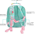 mibasies Girls Backpack 5-8: Lightweight Kids Backpacks for Girls - Girl Bookbag for Elementary School - Rabbit