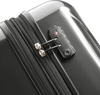 DELSEY PARIS Helium Aero Hardside Expandable Luggage with Spinner Wheels, Titanium, 3-Piece Set (21/24/28)