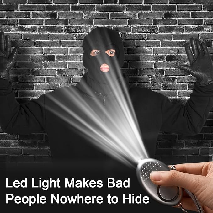 Kanayu 76 Pcs Personal Alarm Bulk 130DB Safe Sound Emergency Safety Self Defense Security Alert Keychain with Led Light Personal Protection Alarm for Women Girls Kids Elderly (Simple Color)