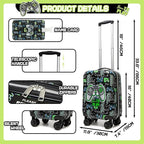 Kids Luggage Set 2 Piece 16'' Hardside Spinner Wheels Carry On Airline Approved
