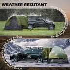 WildFinder SUV Tent, Rectangle Car Tent for Family, Waterproof & Windproof for Car Camping, Large Camping Tents with Storage Bag, SUV, Van, Jeep