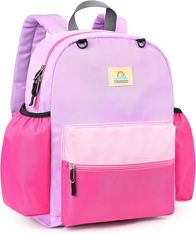 STEAMEDBUN Kids Backpack for Girls 6-8: Toddler Backpack for Preschool Kindergarten - Girls Backpacks for Elementary 4-6