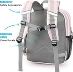 STEAMEDBUN Corduroy Toddler Backpack for Girls Boys 2-4, Kids Preschool Backpack for Kindergarten - Stripe