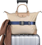 Travel Inspira Magnetic Quick-Release Travel Belt for Luggage Strap - Hands-Free, Lightens Load, Secures Multiple Bags, Adjustable & Lightweight for Effortless Travel