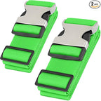 Hero Luggage Straps for Suitcases and Carry-On (2-Pack) Heavy-Duty Secure Belts with 700+ lbs. Max Force Tension