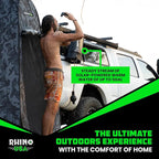 Rhino USA 5 Gal / 20L Portable Solar Camp Shower - Essential for Camping, Festivals, Overlanding, Beach Trips, Outdoor Shower and more!