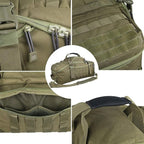 Miramrax Travel Duffle Bag Backpack for Men - Large Tactical Bags Weekender Gym Bag for Overnight Traveling Military Workout Deployment Sports (Green, 80L)