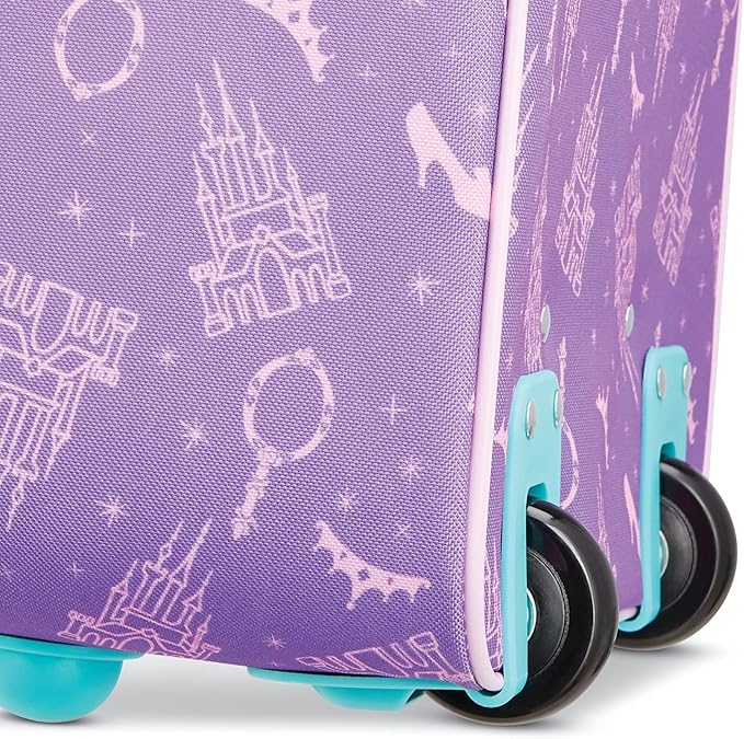 American Tourister Disney Softside Upright Luggage, Princess, Carry-On 18-Inch