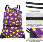 HOLYLUCK Drawstring Backpack Bag Sport Gym Sackpack