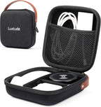 Luxtude Electronic Organizer Travel Case, Portable Tech Organizers, Hard Charger Organizer, Travel Cable Organizers, Tech Bag (Single-Layer, Black, X-Small)