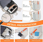 BECOJADDE 20L Small Hiking Backpack for Men Women Foldable Packable Back Pack Ultralight Hiking Daypack for Travel Camping Outdoor, Beige