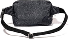 Baggallini Securtex Anti-theft Belt Bag 8.8"x5.5" Crossbody Fanny Pack for Women RFID Wallet Locking Zipper Travel Purse