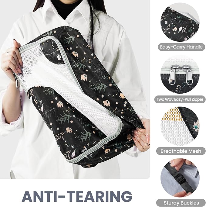 10 Set Packing Cubes for Travel, Gifts for Women Mom,Anti-Tearing Suitcase Organizer,OlarHike Vacation Essentials & Accessories for Cruise Ship