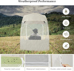 Raynesys Sports Tent, Portable & Foldable Pop Up Tents Shelter with Carry Bag, Instant Weather Proof Clear View Bubble Tent for Fishing, Camping, Watching Sports Events