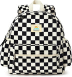 STEAMEDBUN Corduroy Toddler Backpack for Boys 2-4: Kids backpack for Boys Girls - 12 inch Preschool Kindergarten Backpacks - Checkered