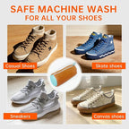 1PCS Shoes Washing Machine Bags, Laundry Shoe Bag for Washer and Dryer, Reusable and Durable Zipper Sneaker Shoe Washing Bag, Tennis Shoes Cleaning Bag for All Shoe Types (Chocolate)