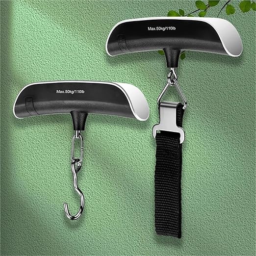 Digital Luggage Scale - Lightweight, Accurate Hook Scale for Easy Suitcase Weight Measurement