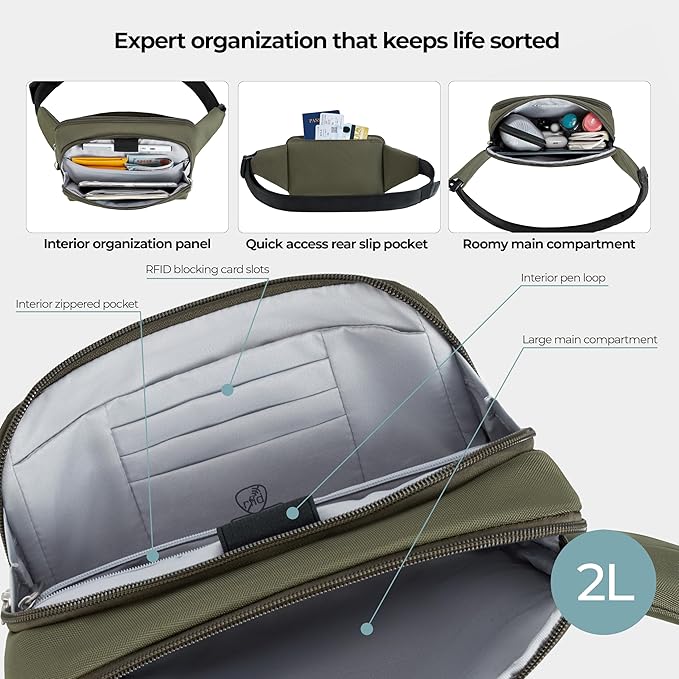 Travelon Anti-Theft Classic Waist Pack