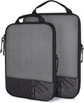 BAGSMART 6 Set /4 Set/2 Set Compression Packing Cubes for Travel, Lightweight Luggage Organizer Bags, Durable Space Saver Bags Travel Essentials