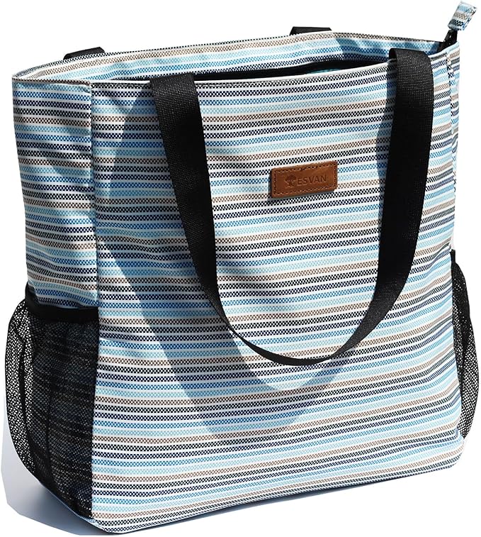 Original Floral Water Resistant Large Tote Bag Shoulder Bag for Gym Beach Travel Daily Bags Upgraded