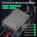 Starlink Gen 3 Power Cord 12V to 57V 4.5A Converter for Starlink Standard Gen 3 Router 12V (10-36V) Step-Up Adapter DC Male Plug Cable for RV No Worry About Voltage Drop or Rise
