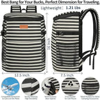 Camping Cooler Backpack 30 45 Cans, Soft Backpack Coolers Insulated Leak Proof Travel Cooler Bag Waterproof Lunch Picnic Beach Work Trip Thermal Bag Drink Beverage Beer Bag Cooler
