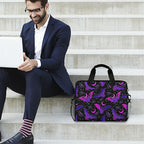 MNSRUU Laptop Bag for 15.6 inch Black Gothic Bats