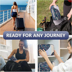 8 Set Packing Cubes for Travel, Gifts for Women Mom,Anti-Tearing Suitcase Organizer,OlarHike Vacation Essentials & Accessories for Cruise Ship