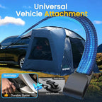 WildFinder SUV Tent, Rectangle Car Tent for Family, Waterproof & Windproof for Car Camping, Large Camping Tents with Storage Bag, SUV, Van, Jeep