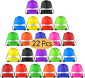 KUUQA 22 Pcs Drawstring Backpack Bag Bulk Reflective Backpack String Bags Cinch Sack Backpack for Team Yoga Sport Gym Traveling (11 Colors)